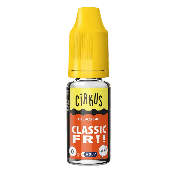 E-Liquide Classic FR - CIRKUS - VDLV DDM Courte ou Dépassée