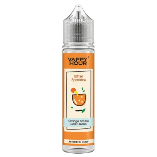 [EL-SENSE-VAPPY-HOUR-BITTER-SPARKLE-50ML] E-Liquide BITTER SPARKLES 50ml - Vappy Hour - Laboratoire SENSE