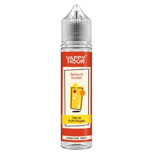 [EL-SENSE-SENSUAL-SUNSET-50ML] E-Liquide SENSUAL SUNSET 50ml - Vappy Hour - Laboratoire SENSE