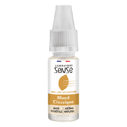 E-Liquide Sense Blond Classique - Sels de Nicotine