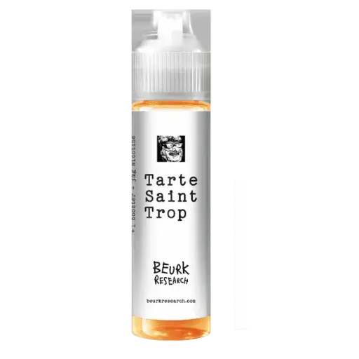[EL-BEURK-TARTE-SAINT-TROP-50ML] E-Liquide Tarte Saint Trop 50ml - Beurk Research