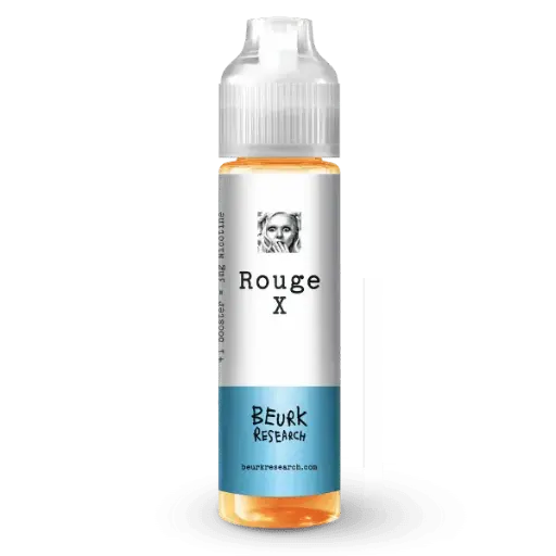 [EL-BEURK-ROUGE-X-50ML] E-Liquide Rouge X 50ml - Beurk Research