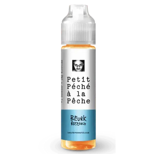 [EL-BEURK-PETIT-PECHE-PECHE-50ML] E-Liquide Petit Pêché à la pêche 50ml - Beurk Research