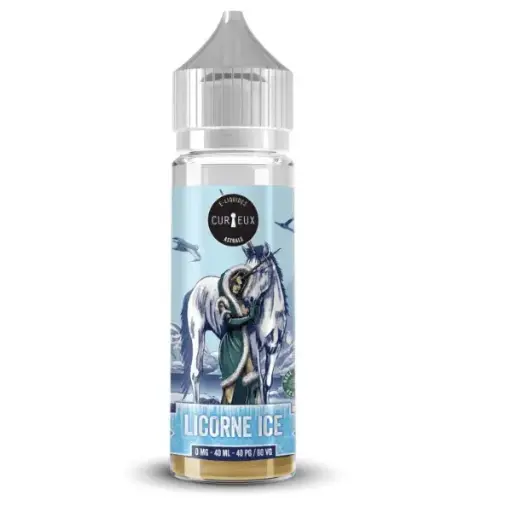 [EL-CURIEUX-LICORNE-ICE-40ML] E-Liquide Licorne Ice - Curieux Astrale - 40ml
