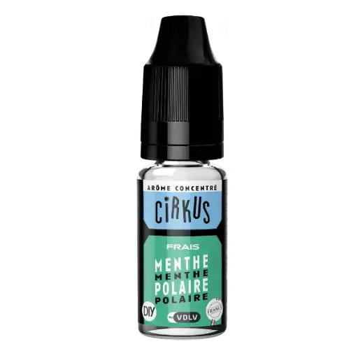 [ADIY-VDLV-MENTHE-POLAIRE-10ML] Menthe Polaire - Arôme DIY - Cirkus VDLV