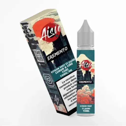 E-Liquide Citron Vert et Jaune Sels de Nicotine - Eremento Aisu