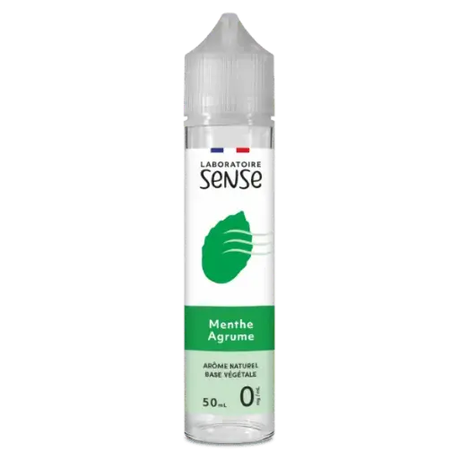 [EL-SENSE-LABORATOIRE-MENTHE-AGRUME-50ML] E-Liquide Menthe Agrûme 50ml - Laboratoire SENSE