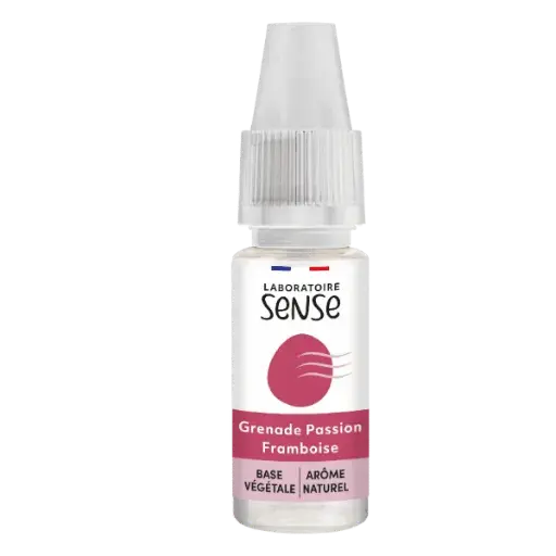 E-Liquide Grenade Passion Framboise 10ml - Laboratoire SENSE