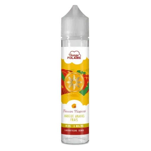 [EL-SENSE-NUAGE-POLAIRE-FRISSON-TROPICAL-50ML] E-liquide Frisson Tropical 50ml - Nuage Polaire - Laboratoire Sense