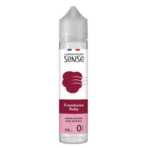 E-Liquide Framboise Ruby 50ml - Laboratoire SENSE