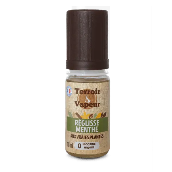 E-Liquide Réglisse Menthe - Terroir et Vapeur DDM dépassée