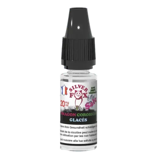 e-Liquide Dragon Corossol Glacé Sels de Nicotine - Silver Fox