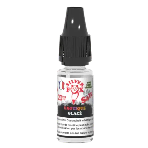 e-Liquide Silver Fox Fruits Exotiques Sels de Nicotine