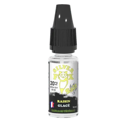 e-Liquide Raisin Sels de Nicotine - Silver Fox