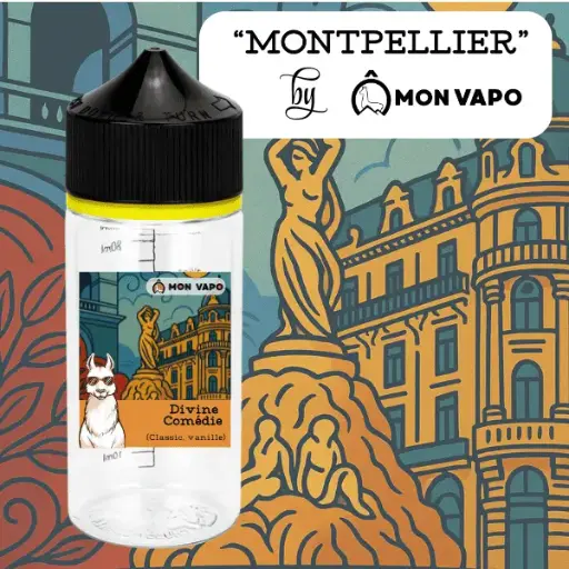 [EL-OMVP-VRAC-WEB-DIVINE-COMEDIE] E-Liquide Divine Comédie - Montpellier by Ô Mon VapO Vrac