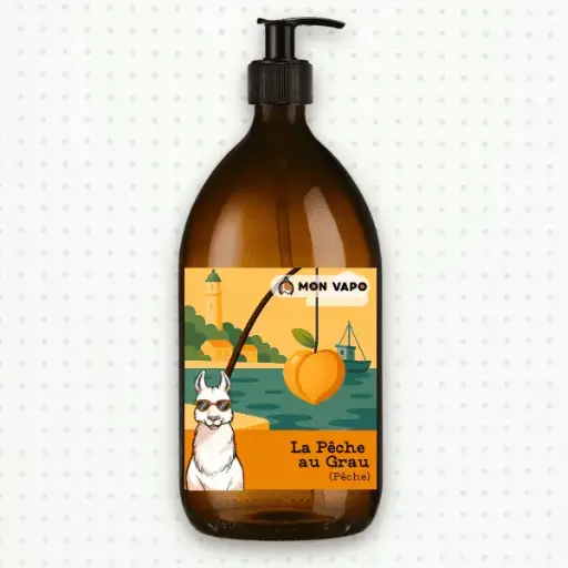 [EL-OMVP-VRAC-WEB-LA-PECHE-AU-GRAU] E-Liquide La Pêche au Grau - Montpellier by Ô Mon VapO Vrac