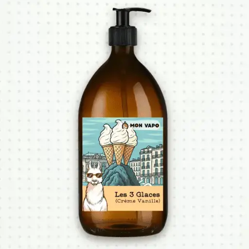 E-Liquide Les 3 Glaces - Montpellier by Ô Mon VapO Vrac