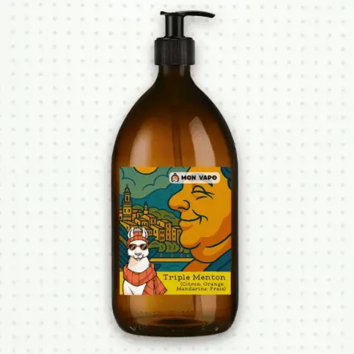 [EL-OMVP-VRAC-WEB-TRIPLE-MENTON] E-Liquide Triple Menton - Montpellier by Ô Mon VapO Vrac