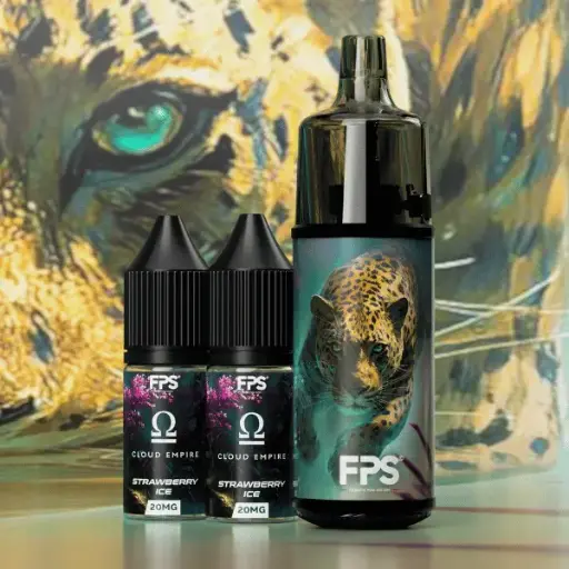 [KIT-PUFF-30K-FPS-STRAWBERRY-ICE-20MG] Puff 30K Rechargeable - Strawberry Ice - FPS Cloud Empire