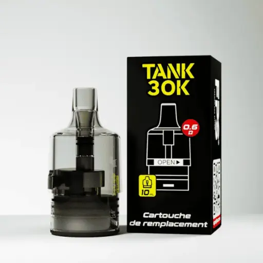 [CARTOUCHE-POD-FPS-PUFF-0-6-OHM] 1 Cartouche Tank 30K - Puff FPS