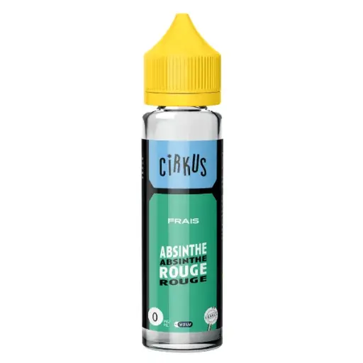 [EL-VDLV-CIRKUS-ABSINTHE-ROUGE-50ML] E-Liquide Absinthe Rouge 50ml  - Cirkus VDLV