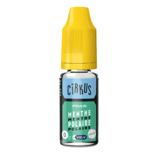 E-Liquide Menthe Polaire - CIRKUS - VDLV DDM courte ou dépassée