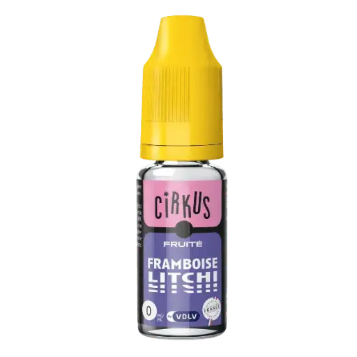 E-Liquide Framboise Litchi - Cirkus VDLV DDM Courte ou Dépassée