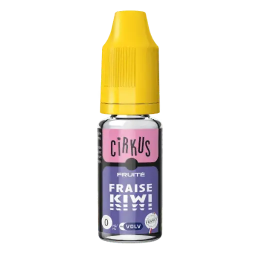 E-Liquide Fraise Kiwi - Cirkus VDLV DDM Courte ou Dépassée