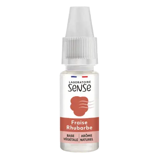 E-Liquide Fraise Rhubarbe - Laboratoire Sense