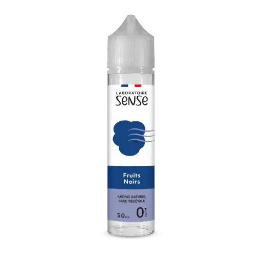 [EL-SENSE-FRUITS-NOIRS-50ML] E-Liquide Fruits Noirs 50ML - Laboratoire Sense