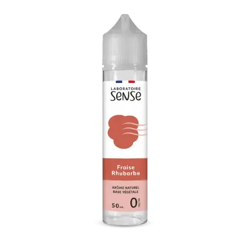 [EL-SENSE-FRAISE-RHUBARBE-50ML] E-Liquide Fraise Rhubarbe 50ML - Laboratoire Sense
