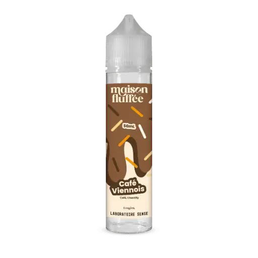 E-Liquide Café Liégeois 30-50ML - Maison Fluffée Laboratoire Sense
