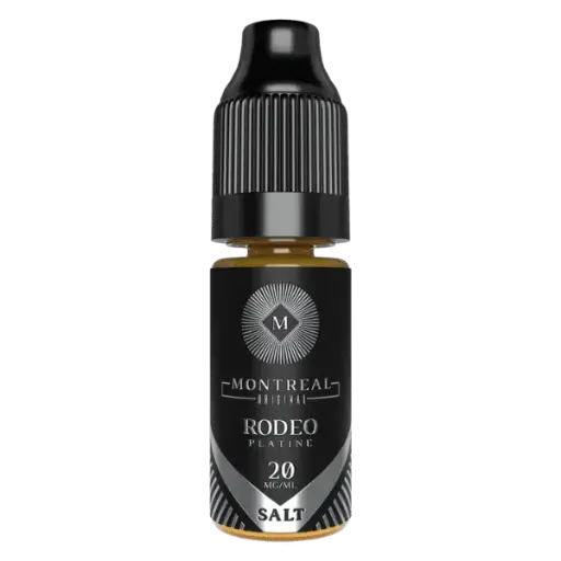E-Liquide Rodeo Platine Sels de Nicotine - Montreal Original