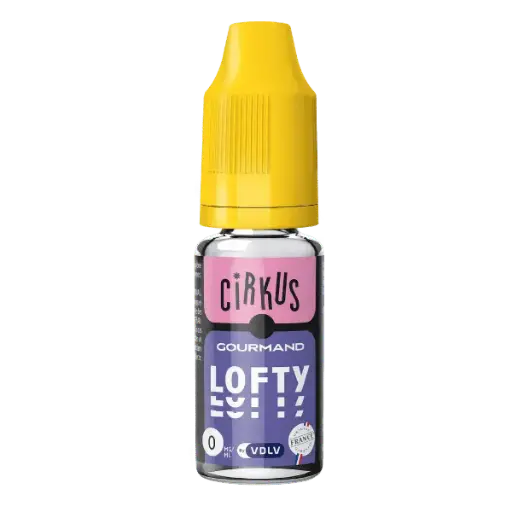 E-Liquide Lofty - Cirkus - VDLV  DDM courte ou dépassée