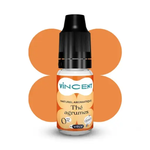 E-Liquide Thé Agrûmes - Vincent - VDLV DDM courte ou dépassée 