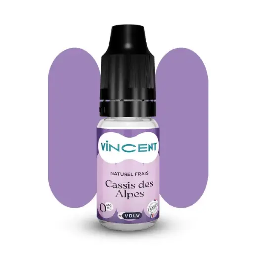 E-Liquide VDLV Cassis des Alpes - Vincent - DDM courte ou dépassée 