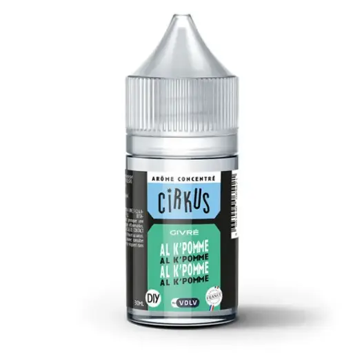 [ADIY-VDLV-AL-K-POMME-30ML] DIY Cirkus VDLV Al K Pomme - Arôme Concentré 30 ml