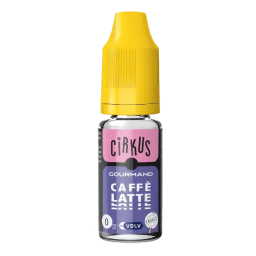 [EL-VDLV-CIRKUS-CAFE-LATTE-DDM] E-Liquide Café Latte - Cirkus - VLDV DDM courte ou dépassée 