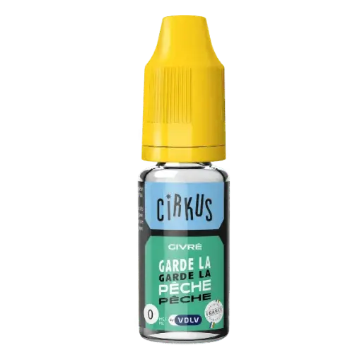 E-Liquide Garde la Pêche - Cirkus VDLV DDM courte ou dépassée 