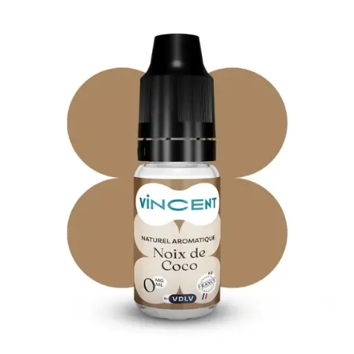 E-Liquide Noix de Coco - Vincent VDLV DDM courte ou dépassée
