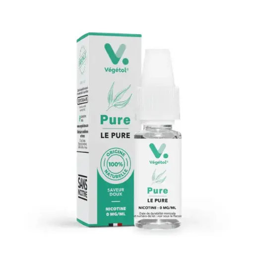 [EL-VEGETOL-PURE-10ML-0MG] E-Liquide Végétol Pure - Végétol e-Liquide