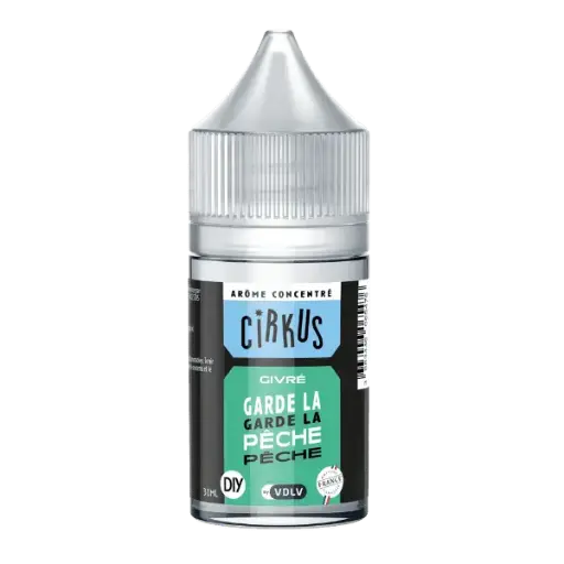[ADIY-VDLV-GARDES-LA-PECHE-DDM-30ML] DIY Gardes la Pêche - Arôme Concentré 30 ml - Cirkus VDLV DDM courte ou dépassée