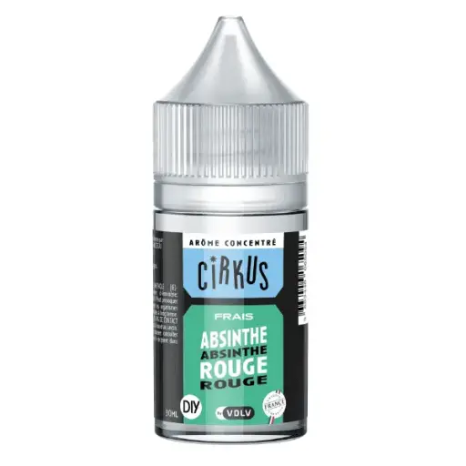 [ADIY-VDLV-ABSINTHE-ROUGE-DDM-30ML] DIY Absinthe Rouge - Arôme Concentré 30 ml - Cirkus VDLV DDM courte ou dépassée