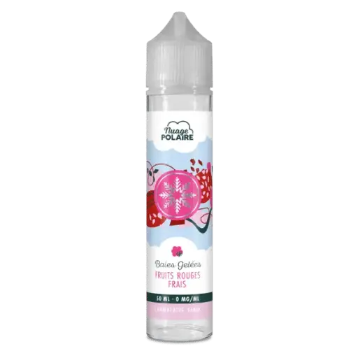 E-Liquide Baies Gelées 50ml - Nuage Polaire - Laboratoire SENSE
