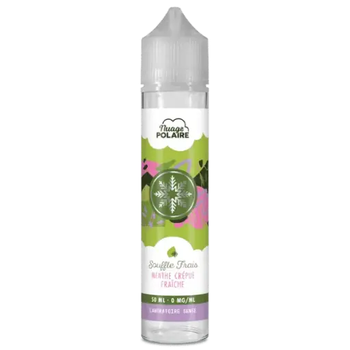 E-Liquide Souffle Frais 50ml - Nuage Polaire - Laboratoire SENSE