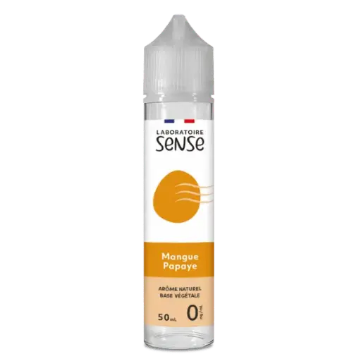 E-Liquide Mangue Papaye 50ml - Laboratoire SENSE