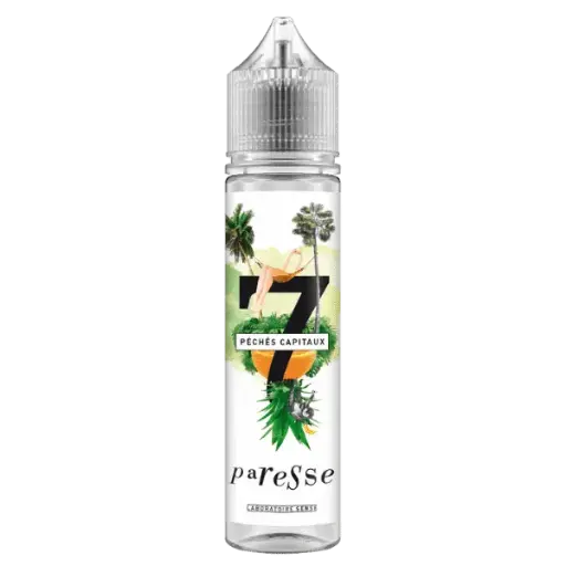 E-Liquide Paresse 50ml - 7 péchés - Laboratoire SENSE