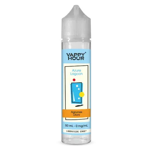 E-liquide Azure Lagoon 50ml - Vappy Hour - Laboratoire Sense