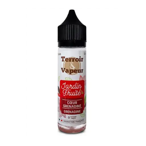 E-Liquide Terroir & Vapeur Coeur Grenadine 50ml