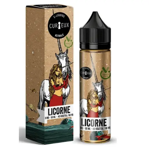 E-Liquide Curieux Licorne 50ml